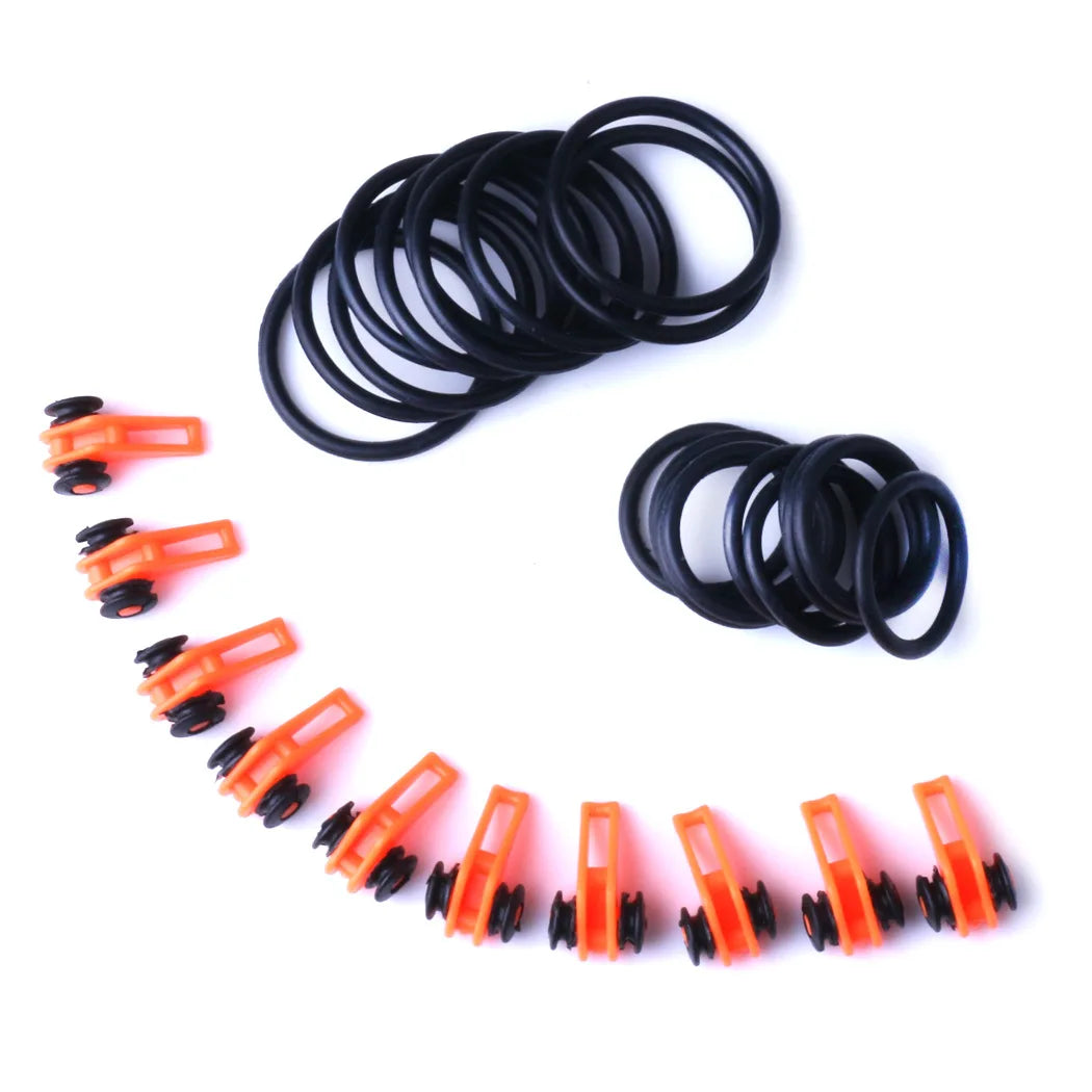 10 Set Plastic Fishing Hook Keeper Holder