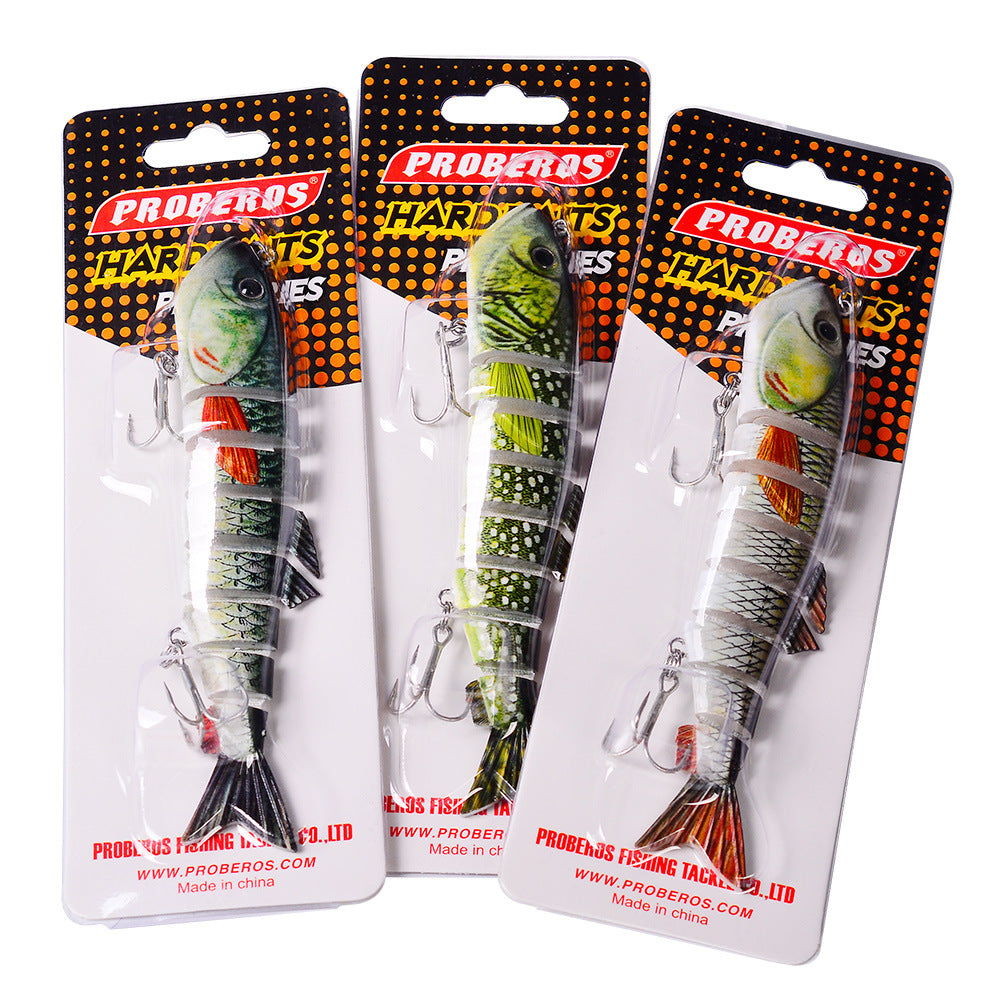 SNEDA 22g 13cm Sinking Wobblers Fishing Lures Jointed Crankbait Swimbait