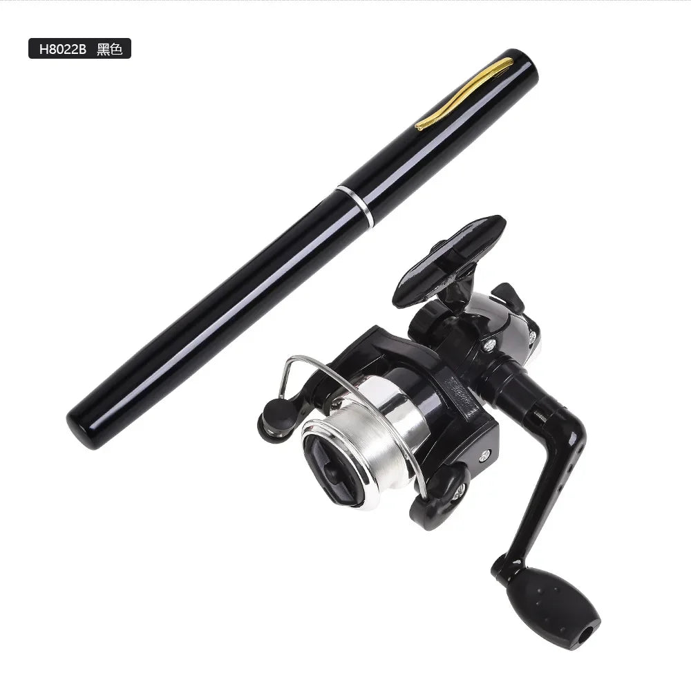 Pen Fishing Rod Spinning Reel Portable Pocket Fishing Rod