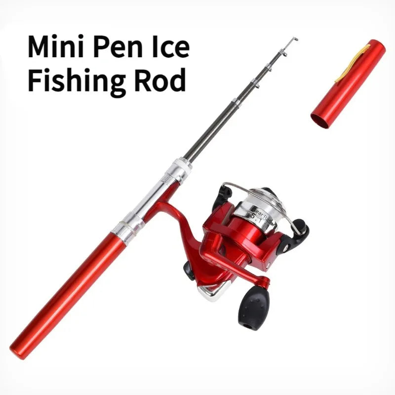 Pen Fishing Rod Spinning Reel Portable Pocket Fishing Rod