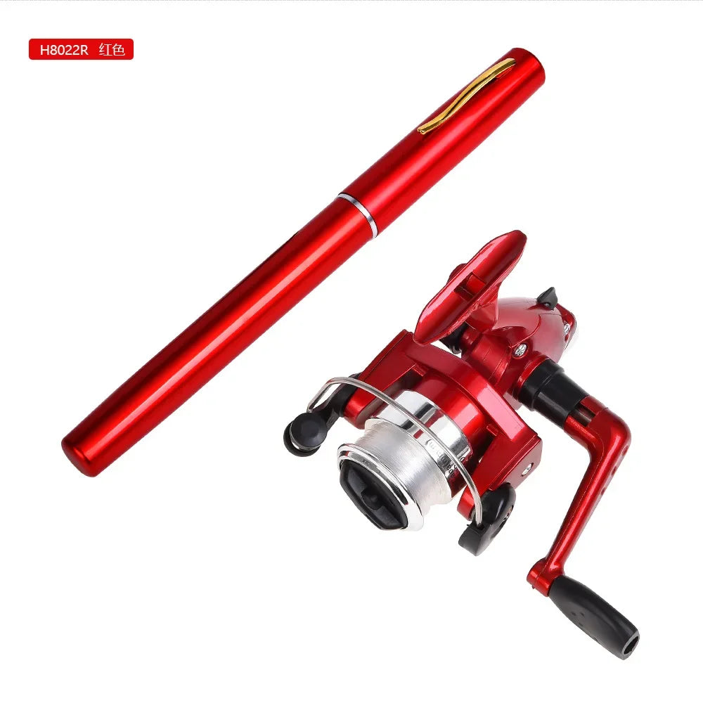 Pen Fishing Rod Spinning Reel Portable Pocket Fishing Rod